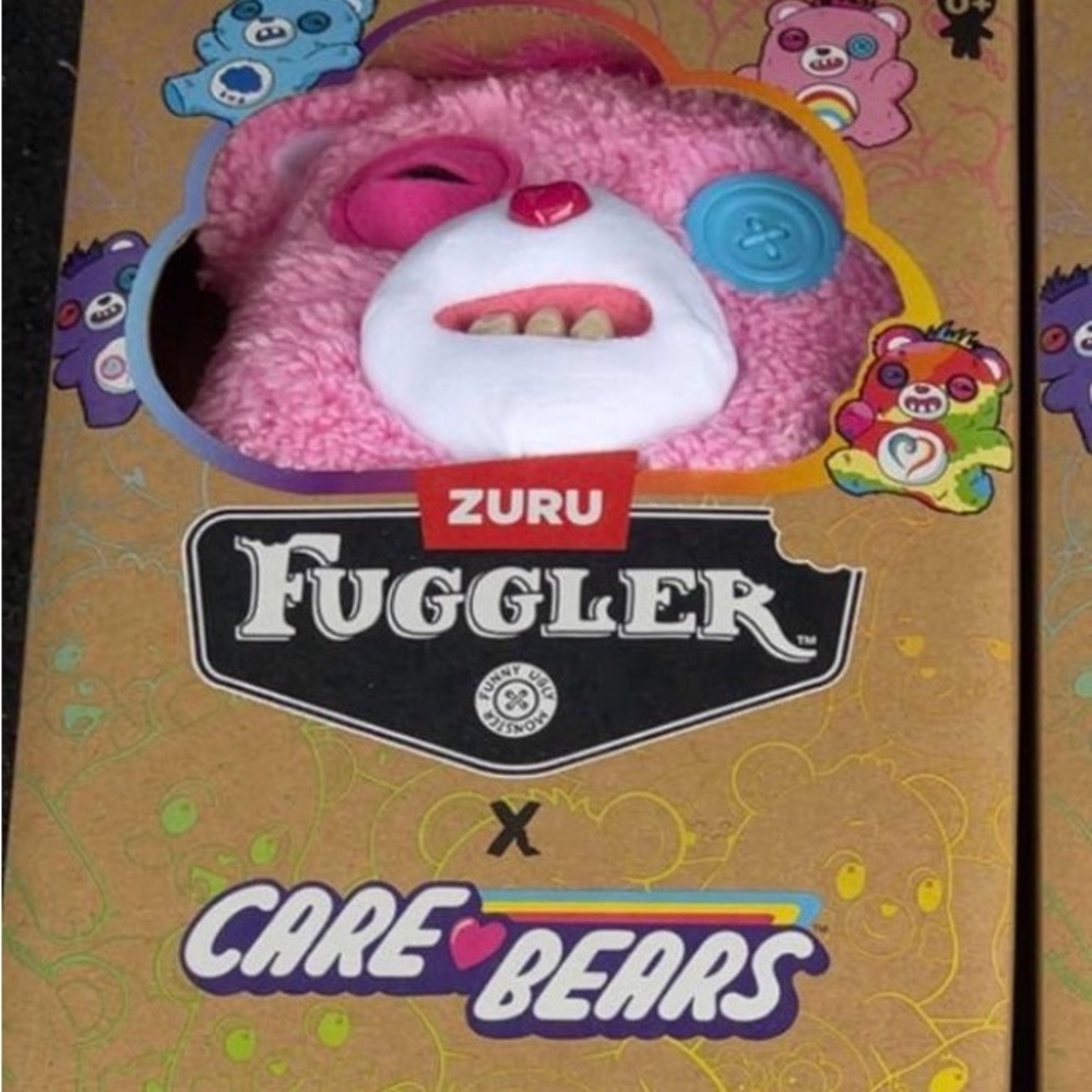 ZURU Fuggler x Care Bears Pink Plush Toy